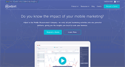 Desktop Screenshot of adjust.com